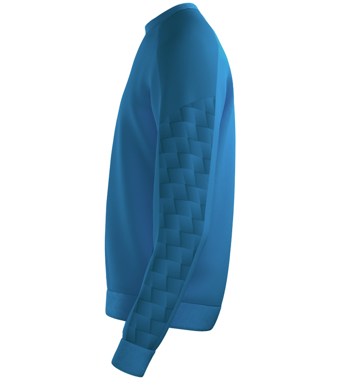 Evo Star Målmands Sweatshirt Curacao Blå