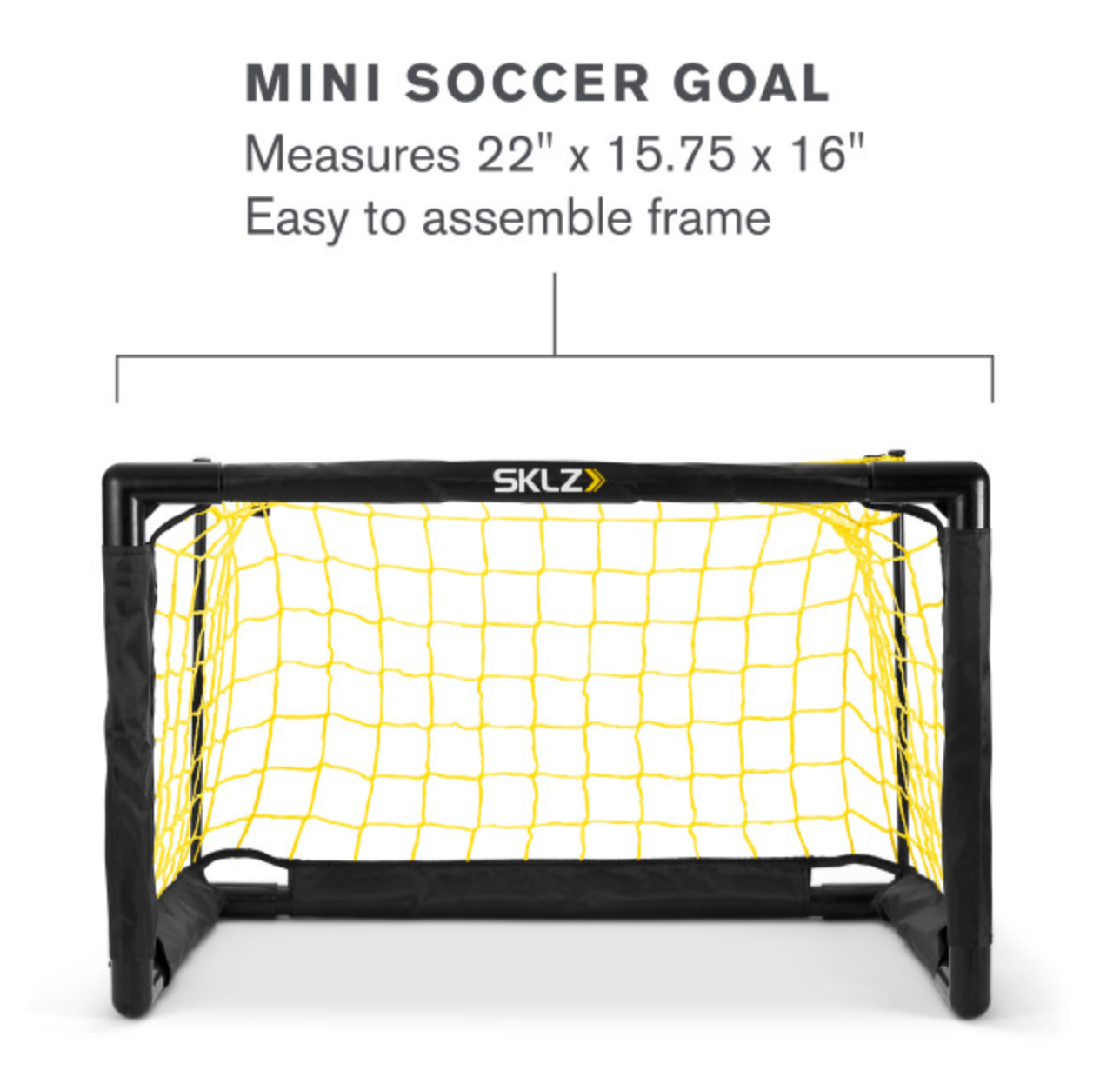 Kåret til ÅRETS MÅL i haandboldshoppen.dk "Must have" til børneværelset - SKLZ PRO Mini fodboldmål