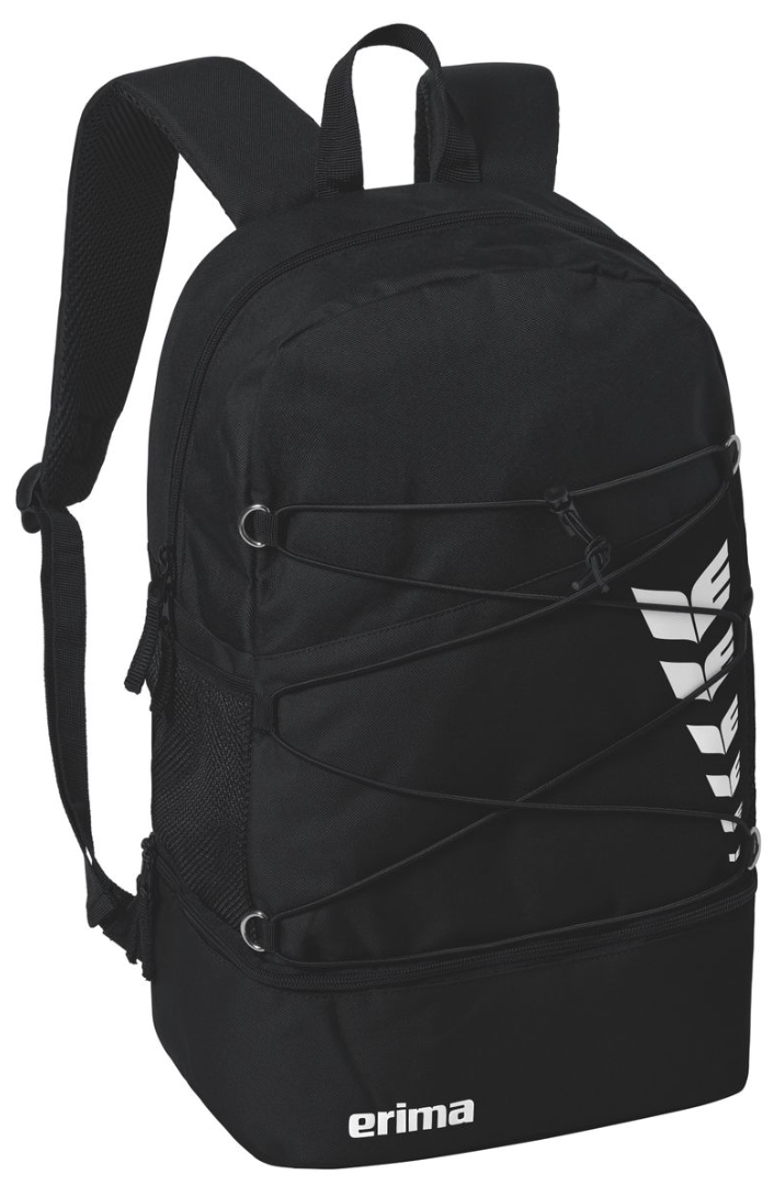 Erima rygsæk. Multifunktionel rygsæk med rum i bunden