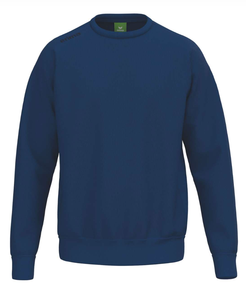 Erima sweatshirt med 60% bomuld - Navy