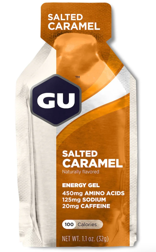1 stk. GU Gel Saltet Caramel | Energi gel med koffein