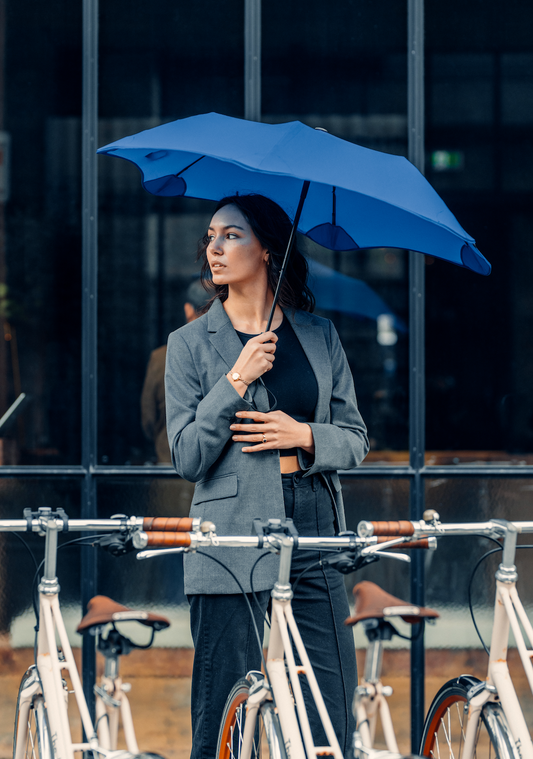 BLUNT Metro. Luksus paraply til håndtasken med 100 cm skærm - Ocean Blue