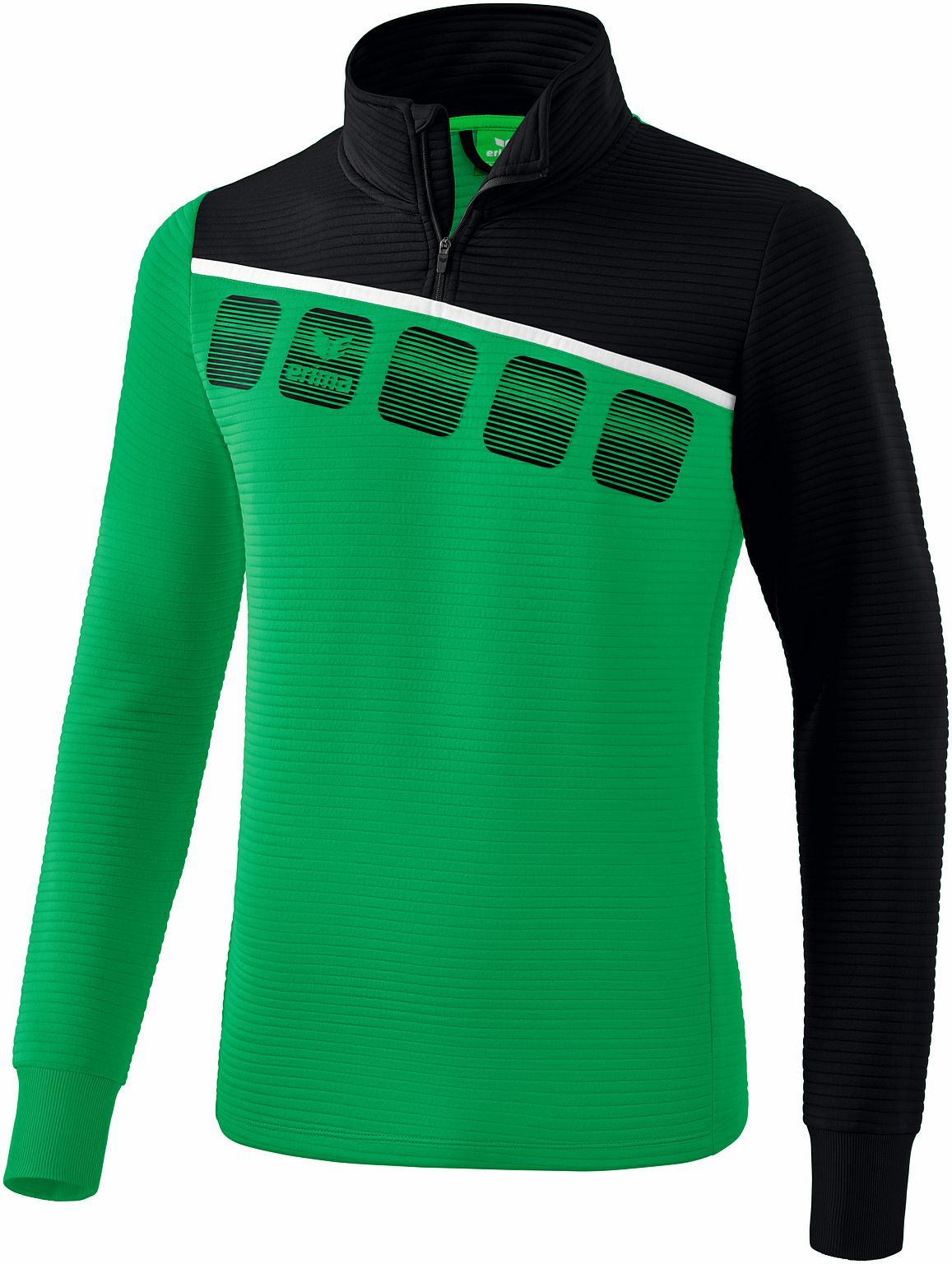 Teamline 5-C træningstrøje med kort lynlås.