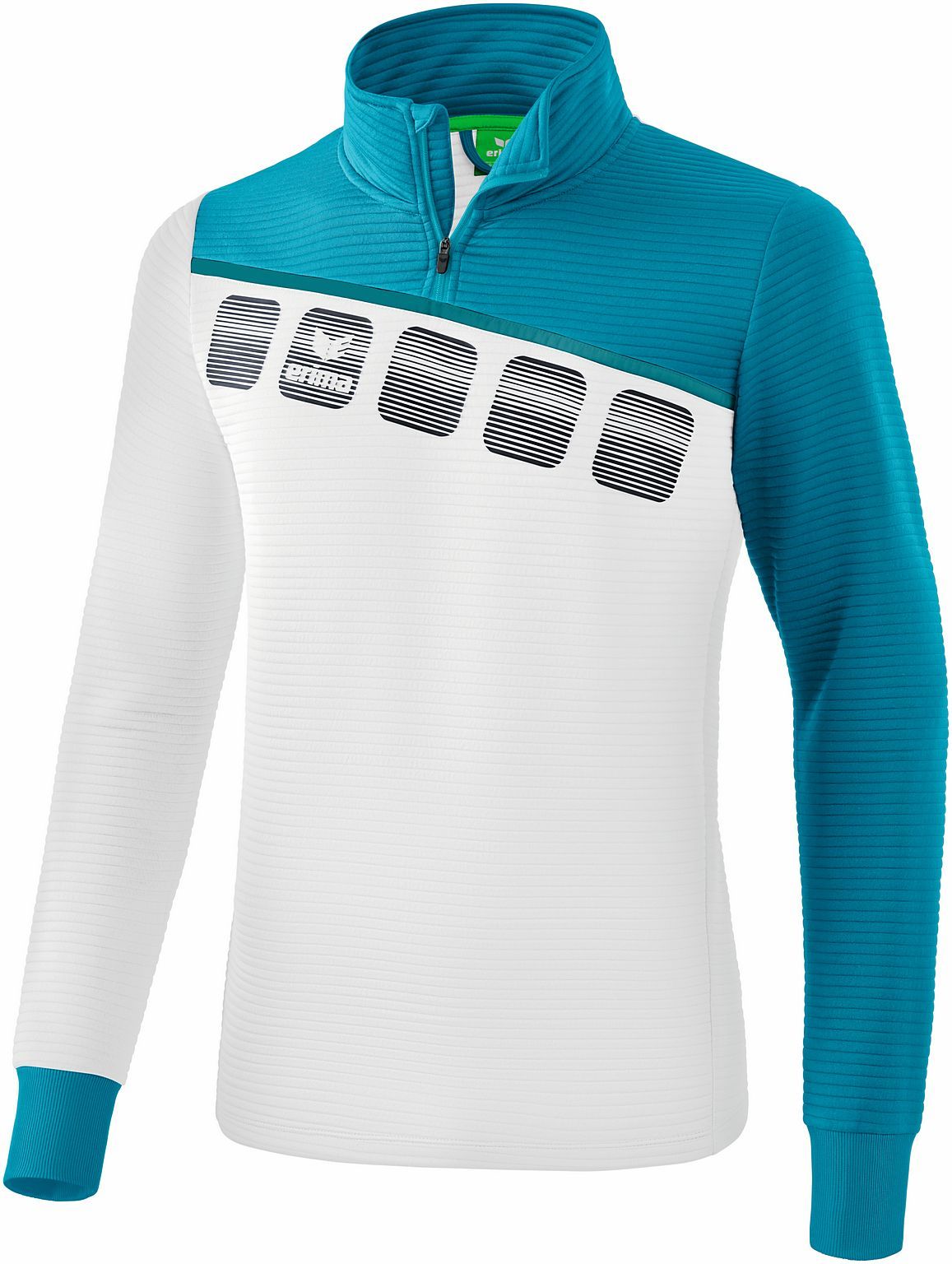 Teamline 5-C træningstrøje med kort lynlås.