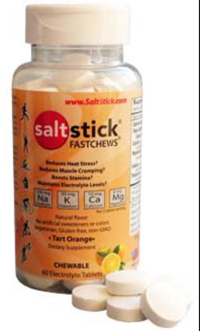 SaltStick salttabletter 60 stk. – Kosttilskud – Fastchews Syrlig appelsin