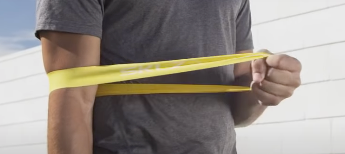 SKLZ Mini Bands - PAKKE MED Light, Medium og Heavy styrke