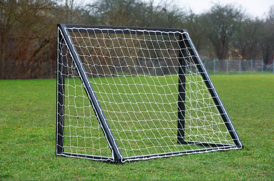Træmål Sort - Pro Junior 175 x 140 cm -