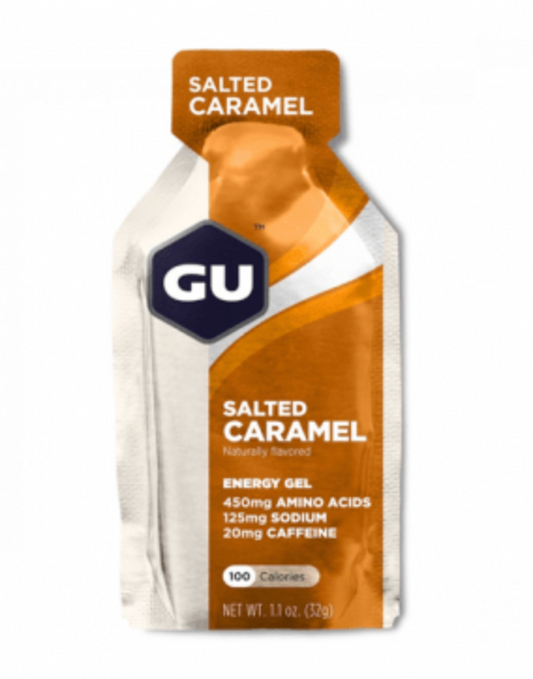 1 stk. GU Gel Saltet Caramel | Energi gel med koffein