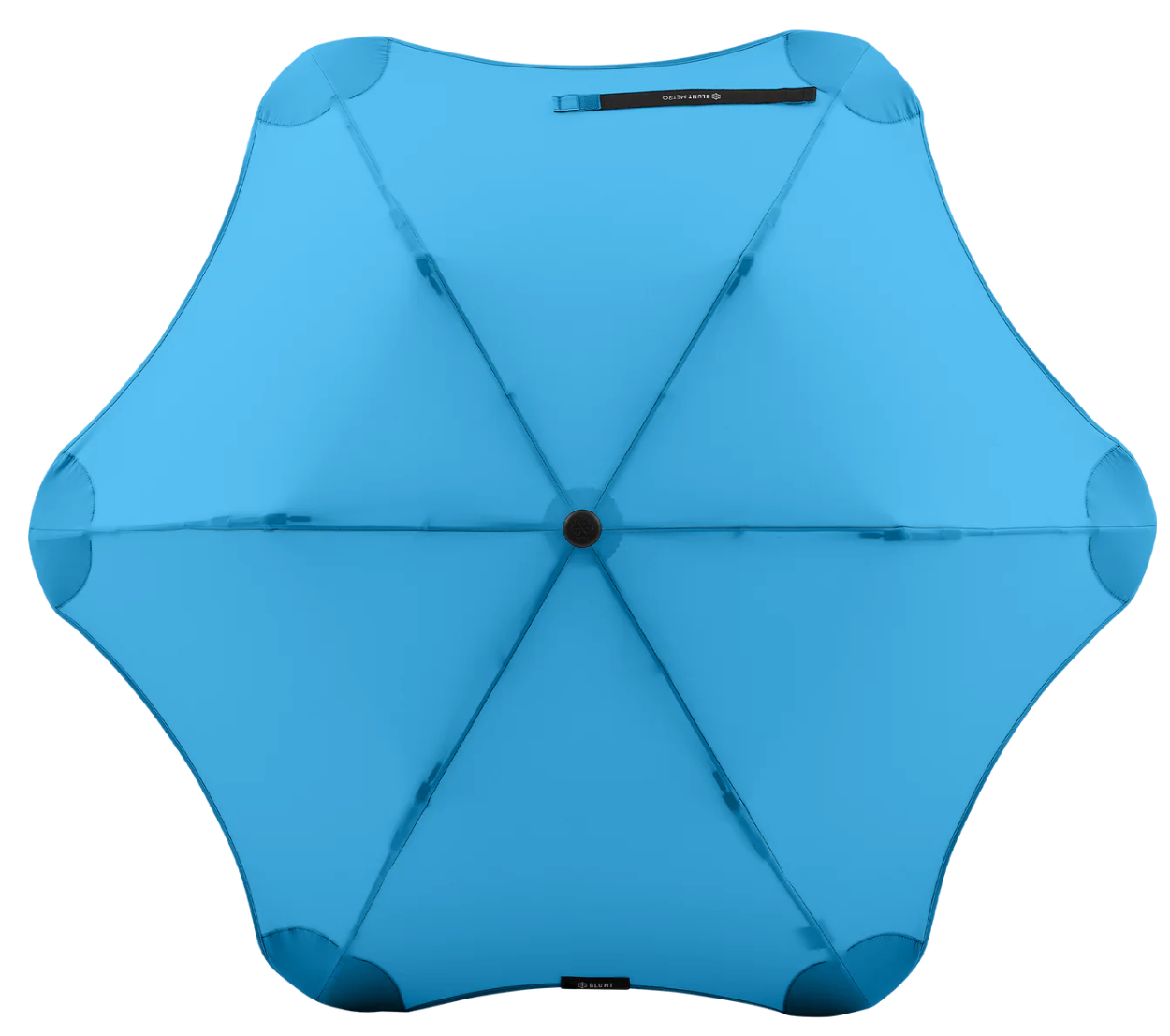 BLUNT Metro. Luksus paraply til håndtasken med 100 cm skærm - Blå