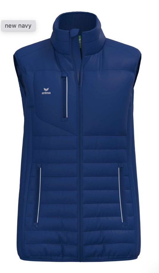 Outlet str. Large - Erima PUFFER VEST – Sporty og komfortabel - Navy