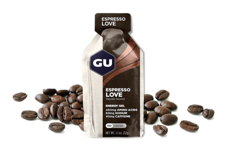 24 stk. GU Energy Gel Espresso Love Box (24x32g) | Energi geler med koffein