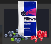 12 pack GU Energy Labs Chews - BLÅBÆR GRANATÆBLE