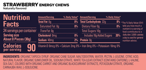 12 pack GU Energy Labs Chews - Strawberry