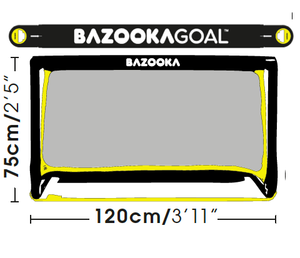 BazookaGoal 120 x 75 cm